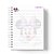 Caderno Capa Dura Personalizado C/Nome : (CAD-MM43) - Imagem 2