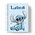Caderno Capa Dura Personalizado C/Nome : (CAD-ST14) - Imagem 1