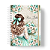 Planner de Estudos: Floral Laço Verde - Imagem 1