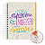 Caderno Reposicionável: 80 Folhas  | Capa Dura | 90g  Personalizado  Am-Mot - Imagem 1