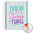 Caderno Reposicionável: 80 Folhas  | Capa Dura | 90g  Personalizado  RP1 - Imagem 1
