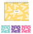 Planner Semanal Tamanho A5 – Capa Dura, Folhas 90g : Coração - Imagem 1