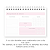 Planner Semanal Tamanho A5 – Capa Dura, Folhas 90g : Coração Candy - Imagem 8