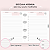 Agenda Fichário Personalizada Reposicionável: Borboleta Rosa - Imagem 3