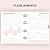 Agenda Fichário Personalizada Reposicionável: Borboleta Rosa - Imagem 6