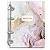 Agenda Fichário Personalizada Reposicionável: Coleção Marmore (CM03) - Imagem 2