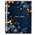 Agenda Fichário Personalizada Reposicionável : Floral Azul 03 - Imagem 2