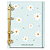 Agenda Fichário Personalizada Reposicionável: FLORAL14 - Imagem 1