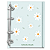 Agenda Fichário Personalizada Reposicionável: FLORAL14 - Imagem 2