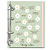 Agenda Fichário Personalizada Reposicionável: Floral Verde com Frases - Imagem 2