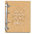 Agenda Fichário Personalizada Reposicionável: Ser Feliz - Imagem 2