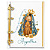 Agenda Fichário Personalizada Reposicionável: Nossa Senhora Aparecida - Imagem 1