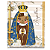 Agenda Fichário Personalizada Reposicionável: Nossa Senhora Aparecida - Imagem 1