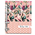 Fichário Personalizado Reposicionável Pautado: Floral 06 - Imagem 2