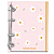 Fichário Personalizado Reposicionável Pautado: Floral 08 - Imagem 2