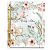 Fichário Personalizado Reposicionável Pautado: Floral VD 01 - Imagem 1