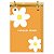 Bloco Fichário A5 Personalizado Reposicionável: Floral 01 - Imagem 1