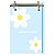 Bloco Fichário A5 Personalizado Reposicionável: Floral 24 - Imagem 2