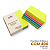 Bloco de Notas Adesivas 400 Folhas 76x76mm Cores Neon - Imagem 1