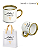 Kit Caneca Cerâmica Branca Premium Estrellyta: Personalização Exclusiva (400ml) - Imagem 2