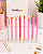 Kit Canetas Luxo ROSA com 8 Unidades – Escrita Azul Premium | Estrellyta - Imagem 2