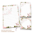 Trio de Bloquinhos - Floral Rosa - Imagem 1