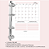 Agenda Fichário Personalizada Reposicionável: Coleção Floral Inicial - Imagem 10