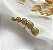 Piercing Fake Bolinhas Dourado - Imagem 2