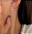 Ear Jacket Laço de espartilho - Imagem 1