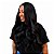 Wig Lace Yasmin / Bio Fibra Humanizada Liso Ondulado Longo / Peruca Feminina com Repartição Fixa / Alta Densidade Efeito Natural - Imagem 4
