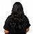 Wig Lace Yasmin / Bio Fibra Humanizada Liso Ondulado Longo / Peruca Feminina com Repartição Fixa / Alta Densidade Efeito Natural - Imagem 3