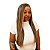 Lace Wig Humana Idara / Cabelo Liso Longo / Peruca Feminina com Repartição Livre / Alta Densidade Efeito Natural - Imagem 3