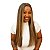 Lace Wig Humana Idara / Cabelo Liso Longo / Peruca Feminina com Repartição Livre / Alta Densidade Efeito Natural - Imagem 1
