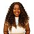 Lace Wig Calli / Cabelo Cacheado Médio / Bio Fibra Humanizada / Peruca Feminina com Repartição Livre / Alta Densidade Efeito Natural - Imagem 1