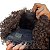Wig Niki Humana / Cabelo Curto Crespo / Peruca Feminina com Repartição Livre / Alta Densidade Efeito Natural - Imagem 6