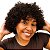 Wig Niki Humana / Cabelo Curto Crespo / Peruca Feminina com Repartição Livre / Alta Densidade Efeito Natural - Imagem 4
