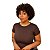 Wig Niki Humana / Cabelo Curto Crespo / Peruca Feminina com Repartição Livre / Alta Densidade Efeito Natural - Imagem 1