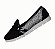 Sapatilhas Tênis Slip On Preto Brilhante 2029 JaquesCoutoShoes - Imagem 3