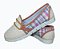 Sapatilhas Tênis Slip On Xadrez Azul 2029 JaquesCoutoShoes - Imagem 2