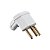 PLUG LATERLA 2PET BRANCO MARGIRIUS - Imagem 1