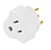 PINO ADAPTADOR 2PET ILUMI ANTI CHAMA NOV CINZA - Imagem 1