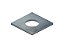 ARRUELA QUADRADA GALVANIZADA 38X38 - Imagem 1