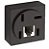 TOMADA MODULAR FONE E RJ11 PRETO ILUMI - Imagem 1