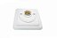 PLAFON PP ENERLUX QUADRADO BRANCO COM TRAVA - Imagem 2