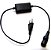 PLUG CONECTOR PRETO PARA MANGUEIRA LED REDONDA - Imagem 1