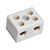 CONECTOR PORCELANA BRASFORT BIPOLAR 10 - Imagem 1