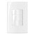 CONJUNTO SLEEK 4X2 3 INTERRUPTORES SIMPLES - Imagem 1
