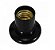 SOQUETE FIXO TETO PRETO 4304T FOXLUX - Imagem 1