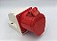 TOMADA SOBREPOR LUKMA  2P+T 32A 9H 380V VERMELHO - Imagem 1