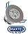 SPOT LED EMBUTIR REDONDO 3W CROMADO BRANCO QUENTE MAXTEL - Imagem 1